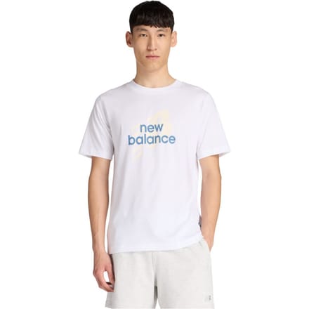 New Balance - Anglar Logo T-shirt Wit M