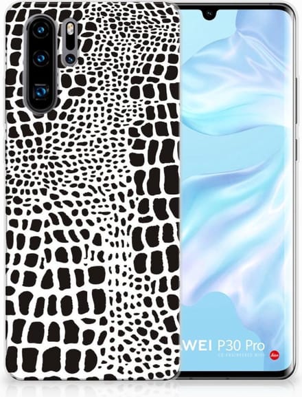 Huawei P30 Pro TPU Hoesje Slangenprint