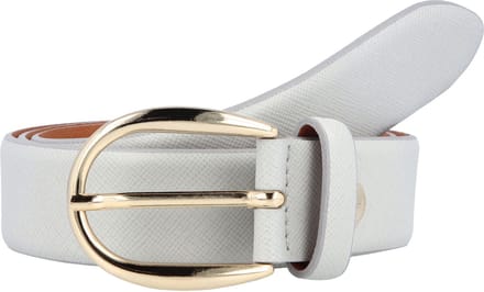 Vanzetti Leren Riem 30mm Leather Belt W100 Light Grey Lichtgrijs