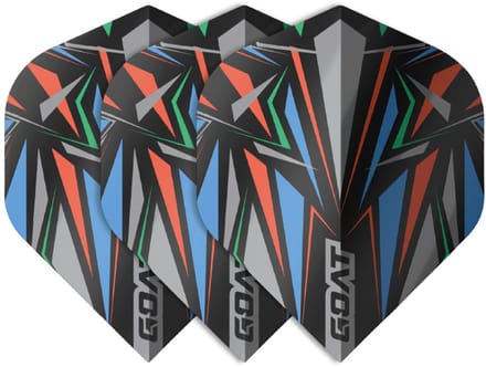 GOAT Athlete Black NO2 - Dart Flights