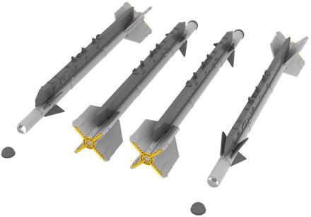 Eduard Modelbouwpakket - SIN648155 Bewapening voor Mikoyan-Gurevich MiG-21F Accessoires set - 1:48 - Modelbouw