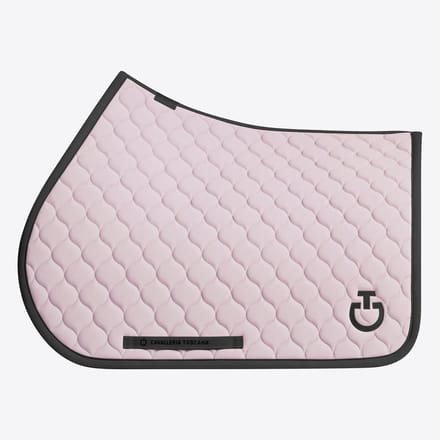 Cavalleria Toscana Circular Quilted Jersey Zadeldek Full Roze