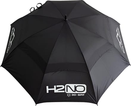 Sun Mountain H2NO Double Canopy 68 Inch Golfparaplu - Zwart
