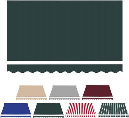 Luifel Doek - Zonnescherm Vervanging - Buiten Leven - Waterdicht Polyester - 7.14 kg