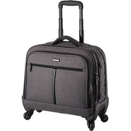 Lightpak business trolley - PHOENIX - polyester - grijs - JU-46133