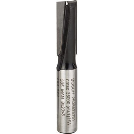 Bosch Accessories 2608628381 Groeffrees Hardmetaal Lengte 51 mm Afmeting, Ø 8 mm Schachtdiameter 8 mm