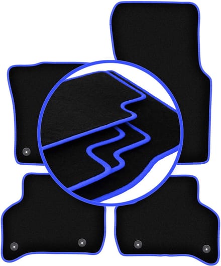CARLUX-BLUE automatten voor: Jaguar XE sedan (2015-)