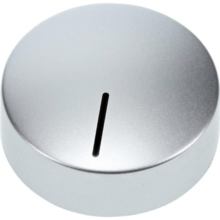 AEG knop, keuzeschakelaar, zilver 4055127486