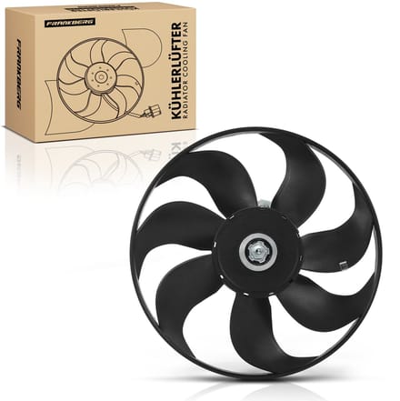 Frankberg 1x Motorradiator enkele ventilator