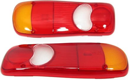Set van 2 Universele Achterlichtglazen voor Bestelbus en Vrachtwagen Vervanging