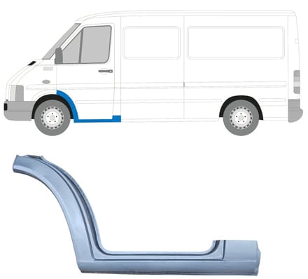 Reparatie voorste trap voor Volkswagen LT 1996-2005 / Links
