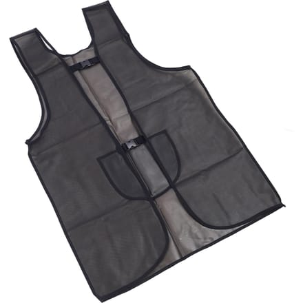 Tablier de Coiffeur Grande Poche Imperméable PU Sangle Réglable Tablier de Coiffeur pour Salon Cosmétologie black