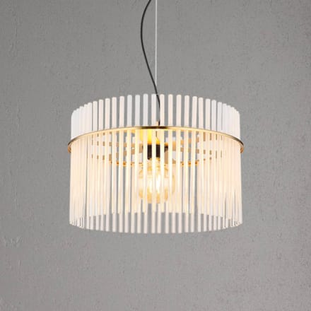 Hanglamp - goud - GORLEY - glas - Ø 40cm - E27 - 15698HM - Globo