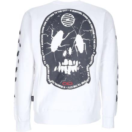 Rank Crewneck herensweater wit
