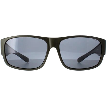 INVU Rechthoek Unisex Mat Olive Metallic Grey Gepolariseerd E2601