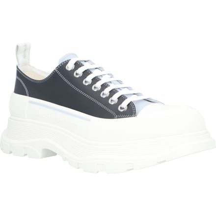 Alexander McQueen Tread Sneakers 'Marineblauw Grijs'