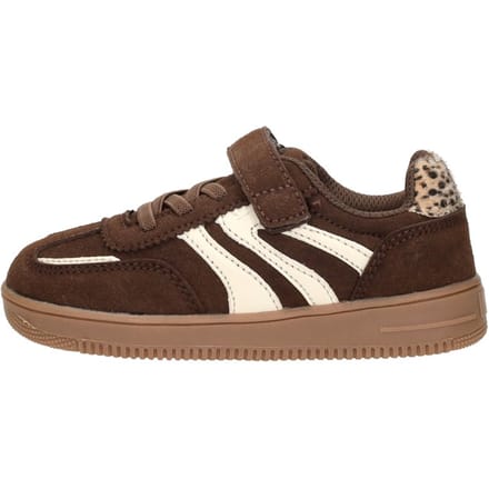 Keq - Sneakers Laag Donkerbruin 32