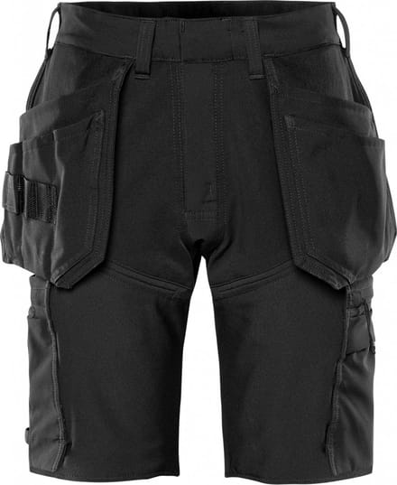 Fristads Korte Broek Stretch 2598 Lws - Zwart - C54