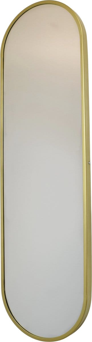 LOFT42 Industry Passpiegel Ovaal - Goud - Metaal - 122x36