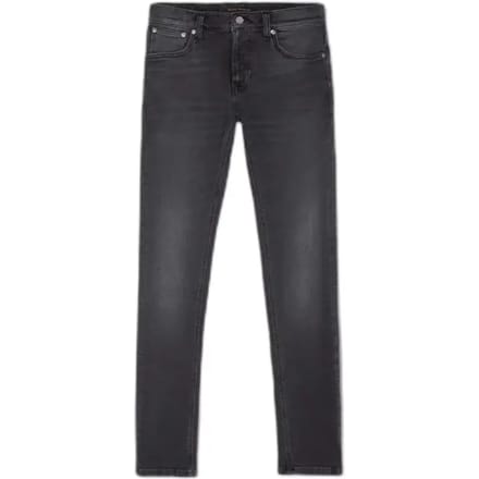 Skinny Jeans Nudie Jeans Tight Terry Black Blizzard