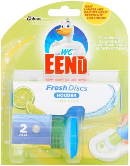 WC Eend Fresh Discs Houder Lime 2Discs 11.5 ML