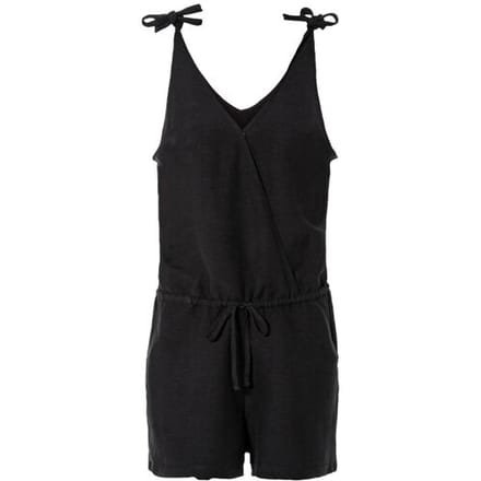 ESMARA Linnen dames jumpsuit (Zwart, 34)