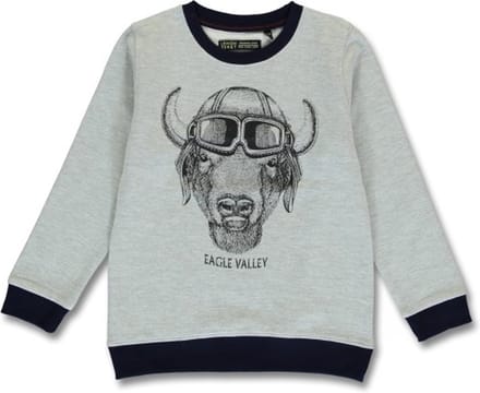 Lemon Beret Sweater Jongens - Grijs - 146491 - maat 116/122