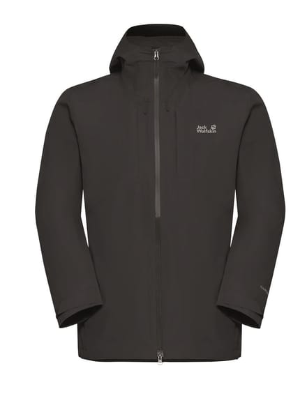 Jack Wolfskin Icecape 3in1 Down Jacket - Donsjas - Heren - 3in1 - Waterdicht - Zwart - Maat XL