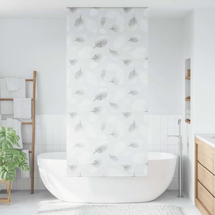 vidaXL - Doucherolgordijn - 100x240 - cm - stofbreedte - 96 - cm