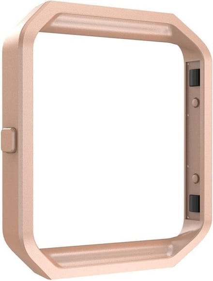 RVS frame - Fitbit Blaze - rose goud - luxe vervanging