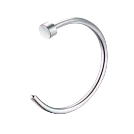Fake neus-open ring- spijker-10 mm - Charme Bijoux