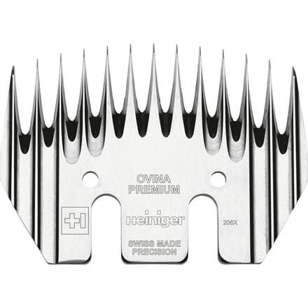 Heiniger Ovina Premium Scheermes 77 mm – Allround scheerkam met LG2-technologie