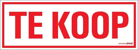 Pickup bord 33x12 cm - TE KOOP