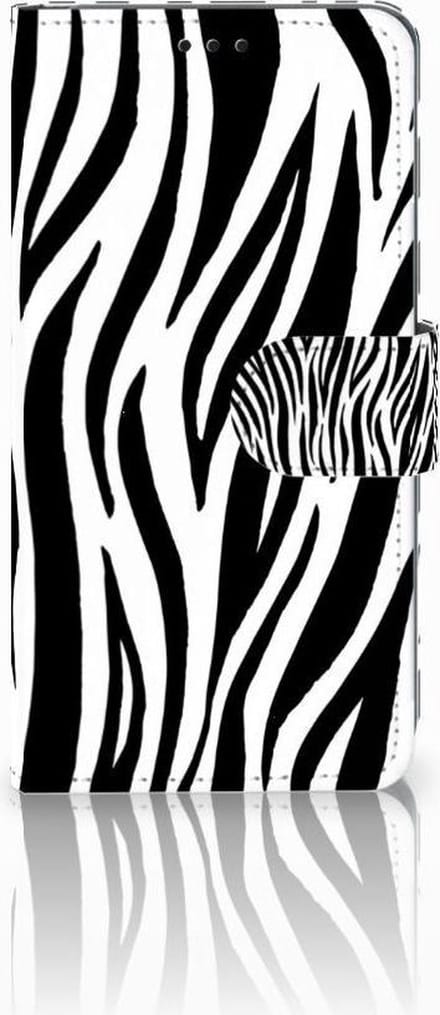Samsung Galaxy S10 Telefoonhoesje met Pasjes Zebra