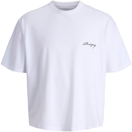 JACK&JONES - JORNOSTALGIA TYPO TEE SS CREW - Heren - T-shirts