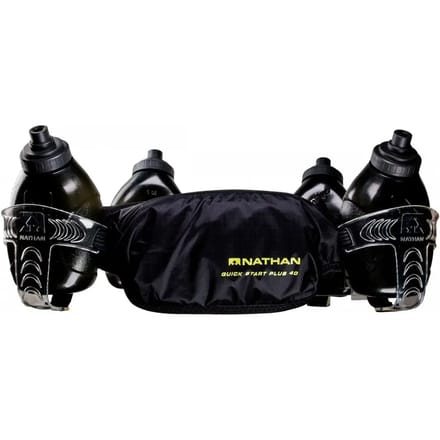 Nathan QuickStart Plus 40 4x300ml Black - Drinkgordel