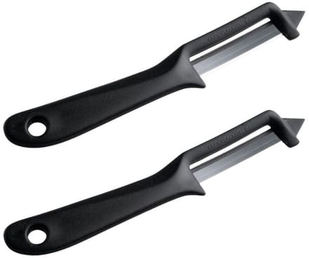 Set van 2 multifunctionele groenteschillers 19 cm Fackelmann Basic