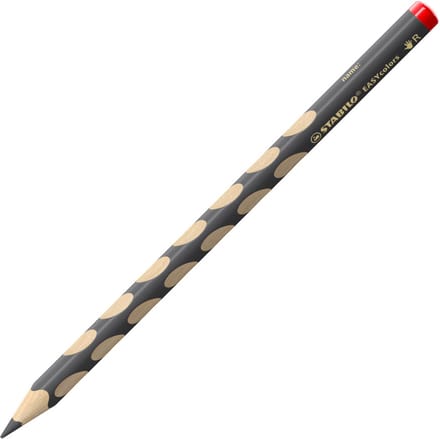 Ergonomisch kleurpotlood EASYcolors, voor rechtshandigen, Nr. 726 grey