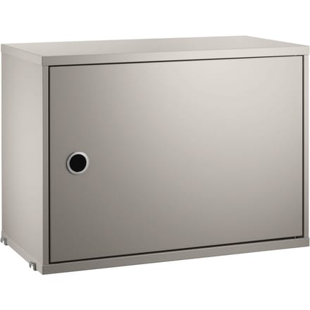String Furniture Kastelement met draaideur - beige