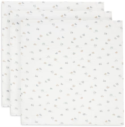 Jollein Hydrofiele Doek Small 70x70cm On The Go (3pack)