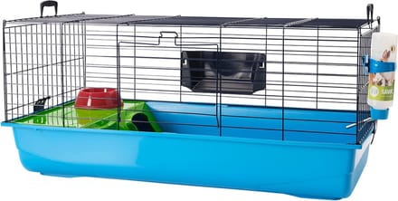 Savic konijnenkooi nero 3 - compleet - Blauw