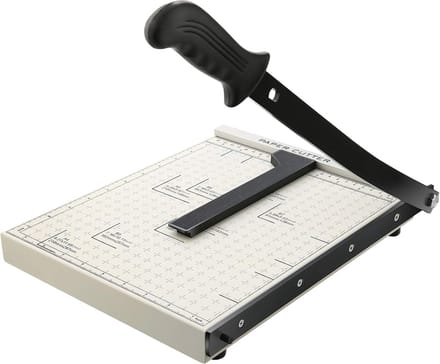 Papiersnijmachine A3 A4 B4 - Professionele papiersnijder met metalen basis