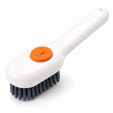 Multifunctionele Schoenpoets Borstel met Dispenser - Sneaker Reiniging - 1 stuk Wit