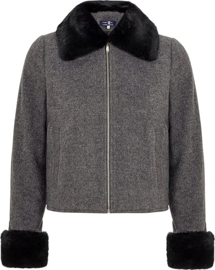 Jimmy Sanders Jas Dames Antraciet - L