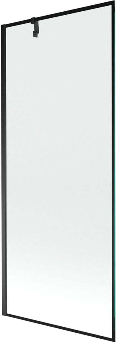 Mexen Next eendelige badwand 80 x 150 , zwart frame, zwart - 895-080-000-00-70-70