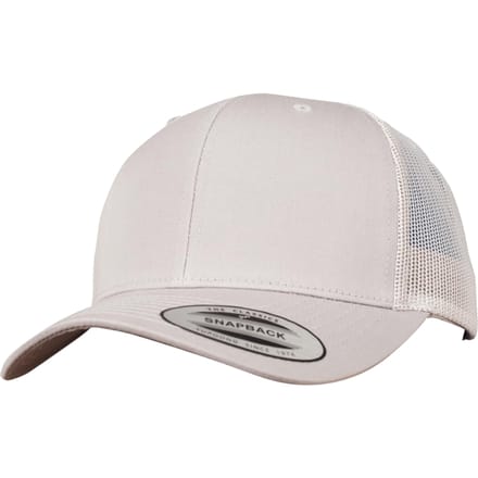 Flexfit Merch Retro Trucker Pet Zilver