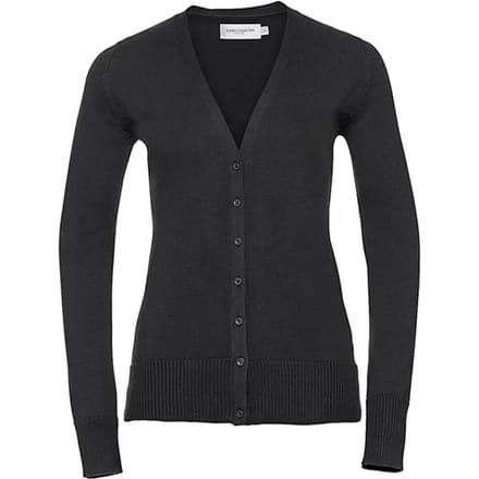 V-hals gebreide cardigan voor dames Russell Athletic