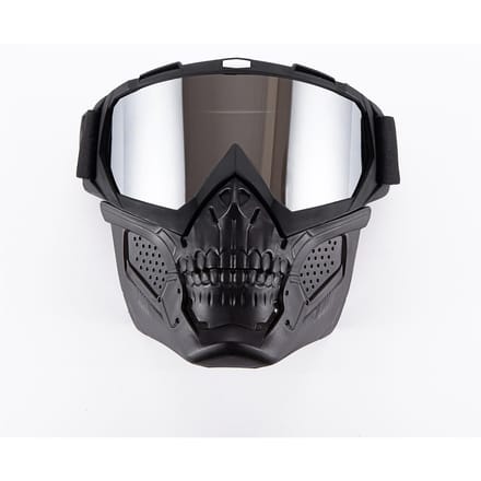 Tactische schedelmondmasker motorfiets off-road winddichte bril helmbril rijbril