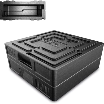 Hendi SALTO Serie - Thermische Voedselcontainer - 9L - Polypropyleen - Stapelbaar