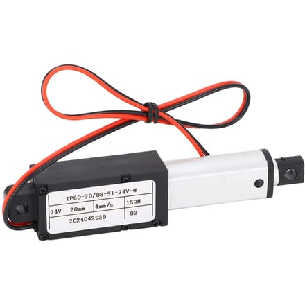 DC24V Elektrische Lineaire Actuator 20mm Slag 150N 4mms IPX4 Lineaire Bewegingsactuator voor Robotstofzuiger